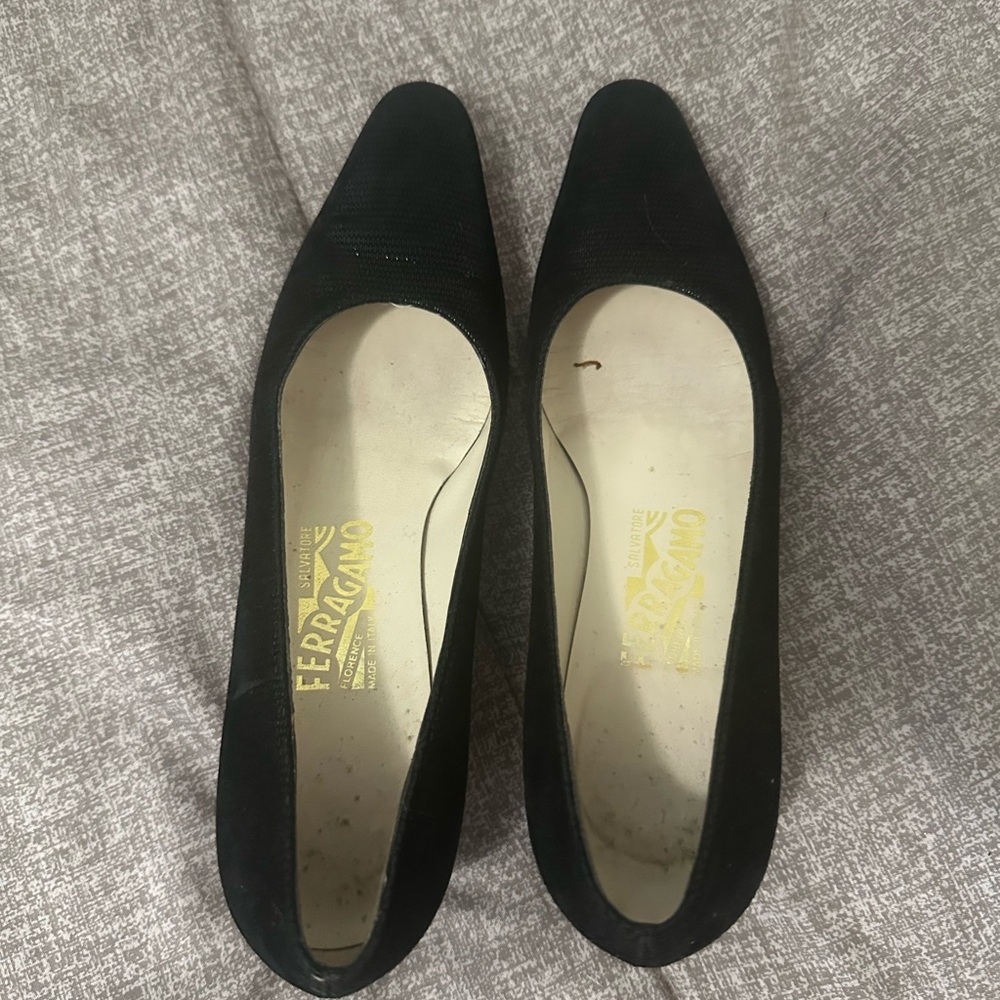 Salvatore Ferragamo Black Women's Shoes